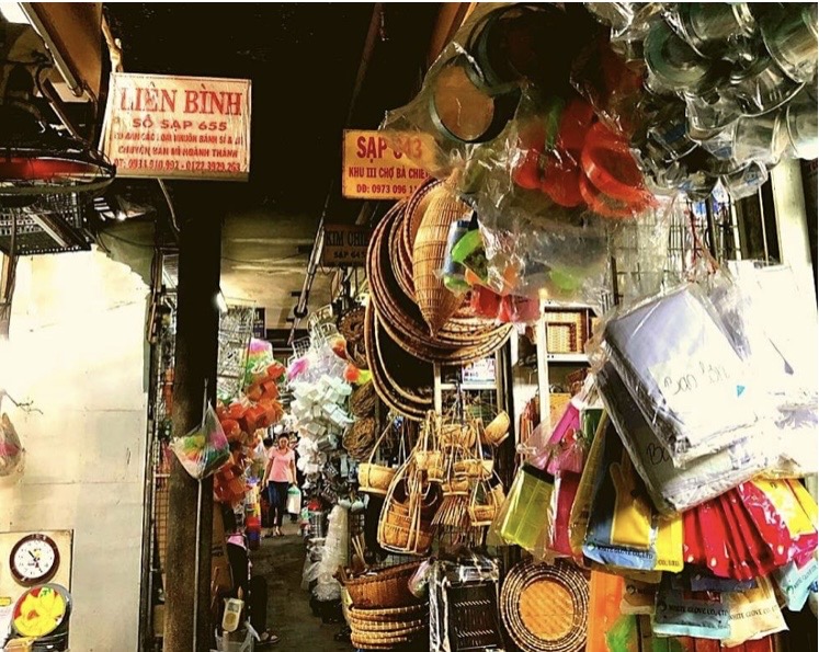 Bên trong chợ Bà Chiểu - Bình Thạnh
